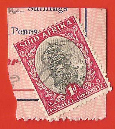 Union of South Africa- Fiscally Used- Cancel- On Paper- Single- Thematic- Transport- Boat