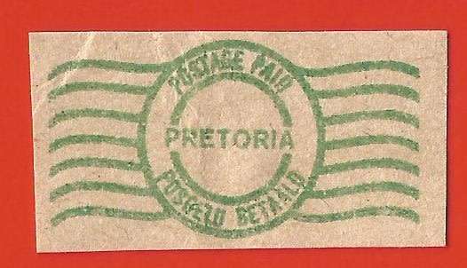 Pretoria-Pre-Printed Postage Paid