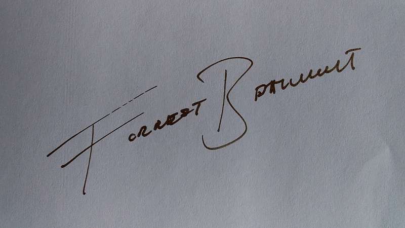 Book-2004-In The Presence Gary Player-Author Forrest Beaumont-Signed By The Author-192Pg