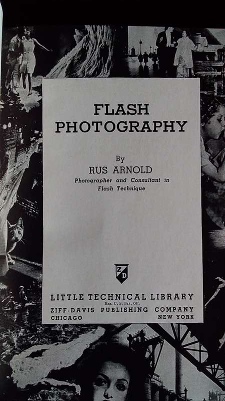 Book-1940-Flash Photography-Author Rus Arnold-110Pg