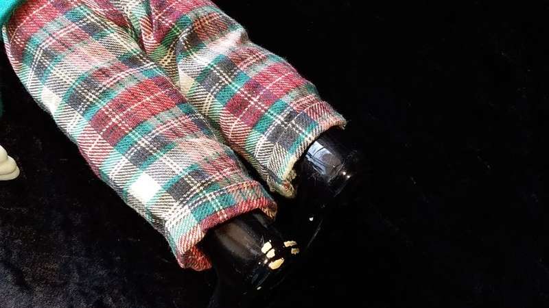 Clown- Collectors Doll-Not Marked. Check pants and pink bow tie