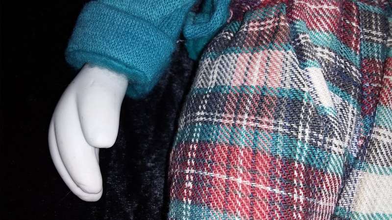 Clown- Collectors Doll-Not Marked. Check pants and pink bow tie