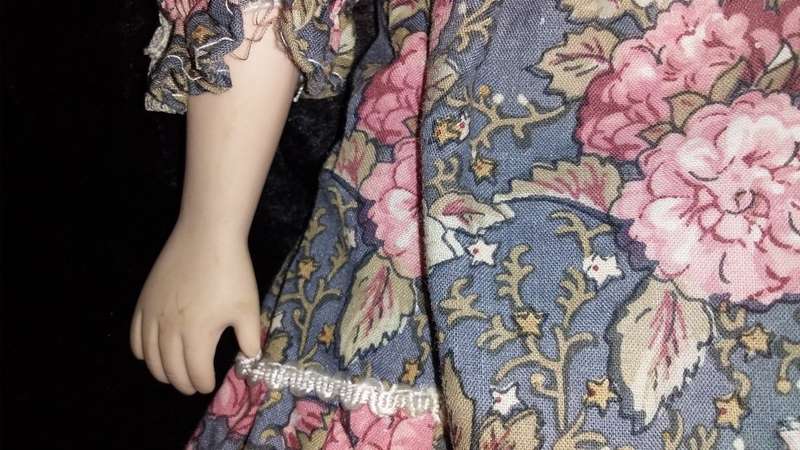 Collectors Doll- Marked-The Classique Collection- NAT Pink rose dress