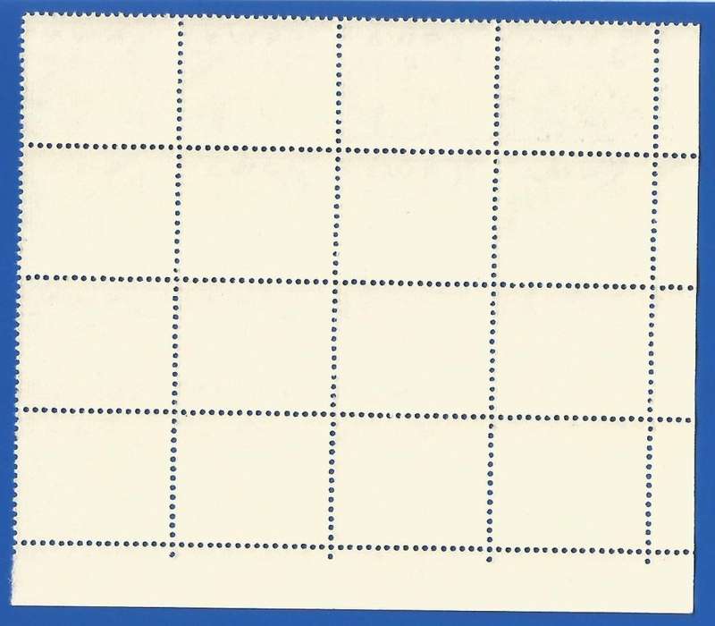 SWA 1972 Postage dues SACC62 - MNH - Corner block