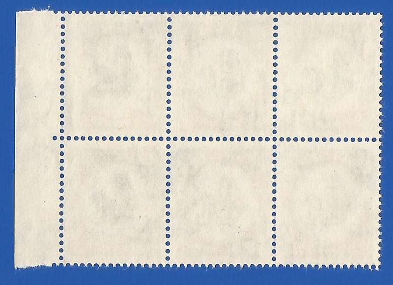 SWA- 4c- 1961 Postage dues SACC58- MNH - lines through stamp. Sheet number