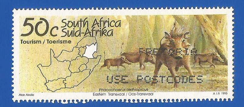 RSA-1995-Single- SACC- Used- Tourism-Thematic-Wild Live