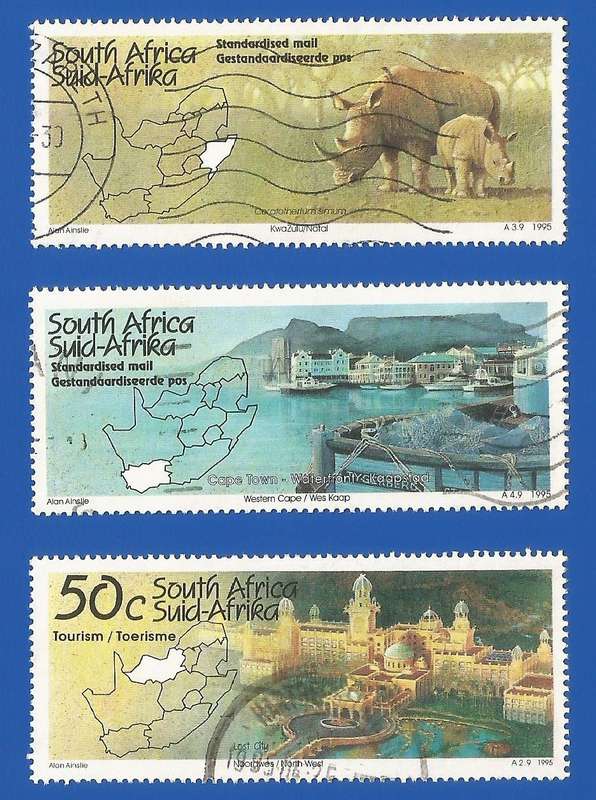 RSA-1995- SACC- Used- Thematic-Wild Live-Tourism-Scenery