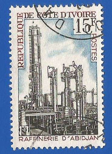 Ivory Coast 1968 Industries -Used-Thematic-Industrial Factory