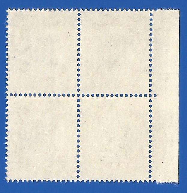 SWA 1961 10c Postage dues SACC61 - MNH Vignette shifted to the right Marginal piece