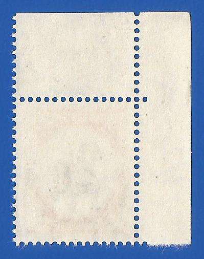 SWA- Postage dues- SACC57 - 2c - MNH Variety line through stamp
