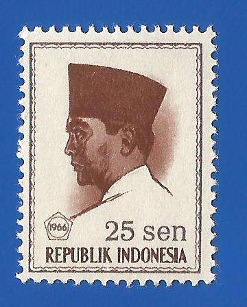 Indonesia- MNH- 1966- Thematic-Famous Person