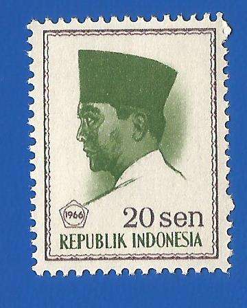 Indonesia- MNH- 1966- Thematic-Famous Person