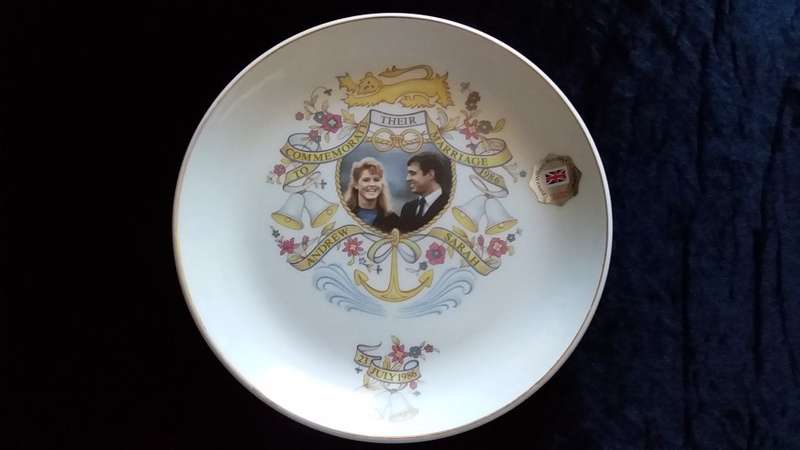 Prince William Pottery Co. England- Exclusive Edition-1986- Commemorate Their Marriage-Boxed