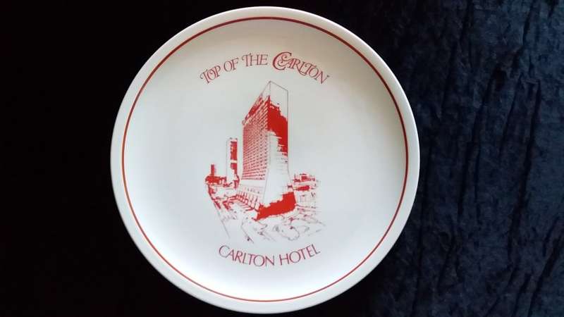 Schonwald Germany - Plate- Top of The Carlton