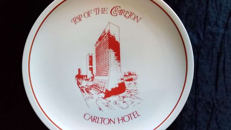 Schonwald Germany - Plate- Top of The Carlton