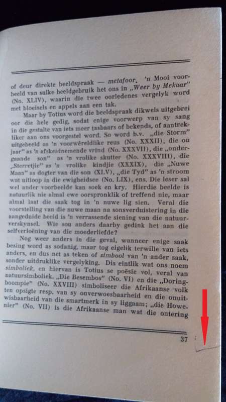 Book - Totius In Sy Verse- Pages 175. 1924 Edition