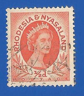 Rhodesia and Nyasaland- Used- Thematic- Famous Person