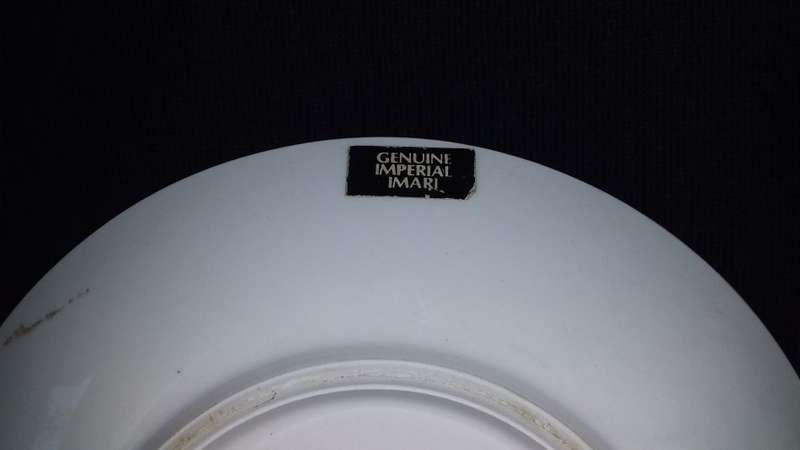 Genuine Imperial Imari- Small Plate- Pattern Flora