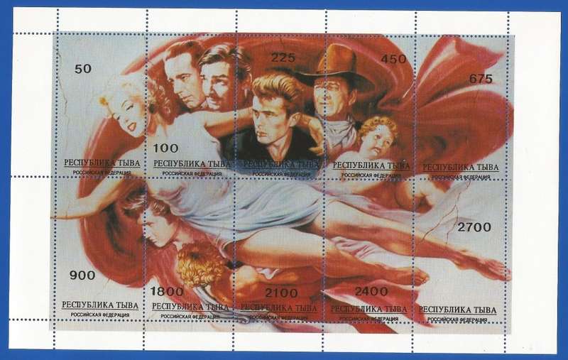 Russian State- MNH- Miniature Sheet- Thematic- Famous People- Shifted Perfs