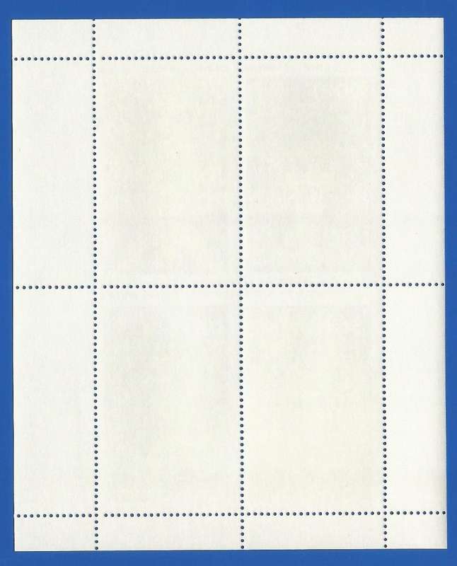 Batum- Russian State- MNH- Miniature Sheet-Thematic- Statues- Art- Craft- Shifted Perfs