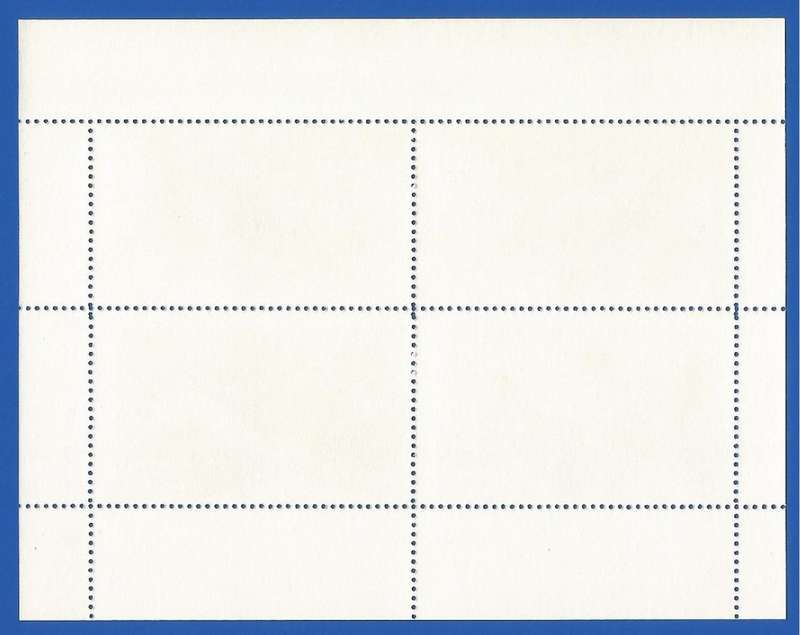 Batum- Russian State- MNH- Miniature Sheet-Thematic- Fauna- Fish- Birds- Shifted Perfs