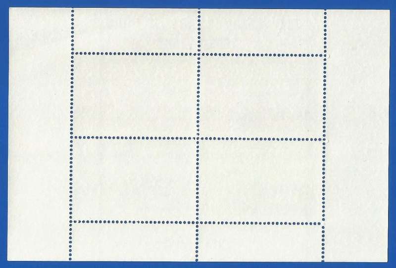 Zimbabwe-MNH-M/S-1980-75th Anniversary of P.O.S.B.-Thematic-Buildings-Post Office