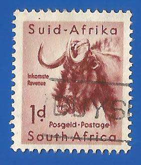 Union of South Africa- Used- Thematic- Fauna- Wild Animals