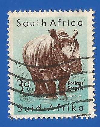 Union of South Africa- Used- Thematic- Fauna- Wild Animals