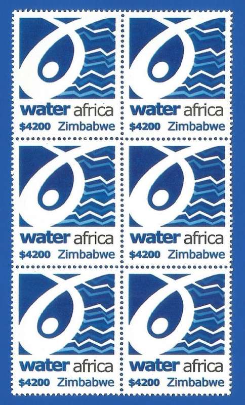 Zimbabwe 2004 Environment Africa - MNH- Water Africa- $4200- Thematic- Flora- Water Africa- Symbol