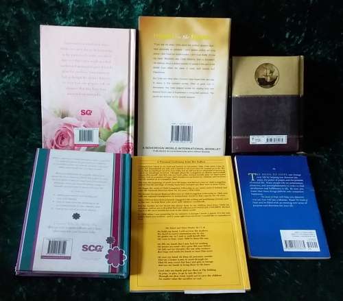 Mix Books- 6 x Christian Books- English