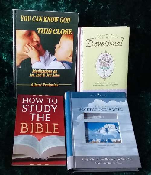 Mix Books- 4 x Christian Books- English