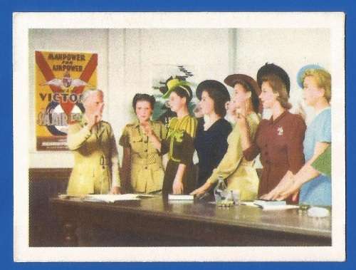 Vintage-Collectable-1xCigarette/Tobacco Card-Pictures of South Africa`s War Effort-No16-Attesting