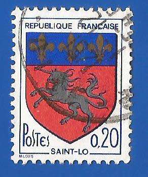 France-Used-Cancel-Collectable-Thematic-Symbol