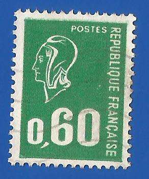 France-Used-Cancel-Collectable-Thematic-Symbol