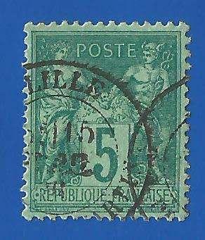 France-Used-Cancel-Collectable-Thematic-Symbol-Famous Person