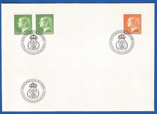 Sweden-FDC-1978-Used-Collectable-Thematic-Famous Person