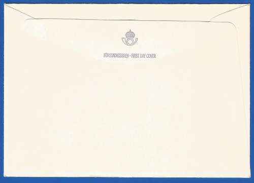 Sweden-FDC-1978 Three Swedish Artists -Used-Collectable-Thematic-Art-Painting