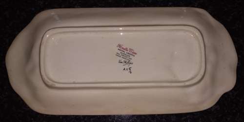 Royal Venton Floretta Ware Burslem Poppy design -Hand Painted-Van Phillips Collectable-Vintage