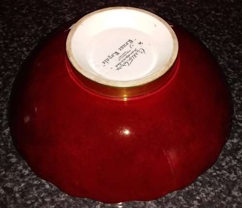 Carlton Ware `Rouge Royale` -Hand Painted-Made In England Collectable-Vintage-Bowl-