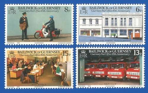 Bailiwick Of Guernsey-1979 The 10th Anniversary of the Guernsey Post Office -MNH-Thematic