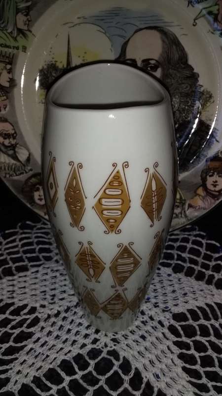 Royal Bavaria-KM-Germany-Collectable-Vintage-Porcelain-Vase-