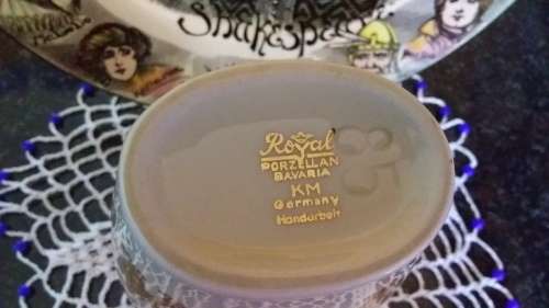 Royal Bavaria-KM-Germany-Collectable-Vintage-Porcelain-Vase-