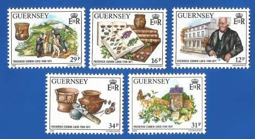 Guernsey1988 The 200th Anniversary of the Birth of Frederick -MNH-Thematic-Famous Person-Art-Craft