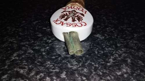 Vintage-Collectable-Cossack Vodka stopper-Pourer-Dispenser
