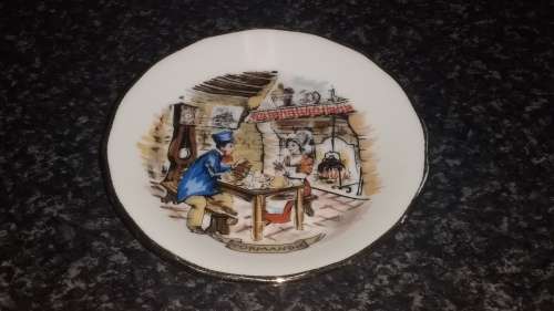 Vintage-Collectable-Small Display Plate-Veritable Porcelaine-Normandie
