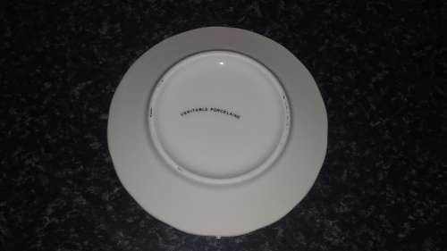 Vintage-Collectable-Small Display Plate-Veritable Porcelaine-Normandie