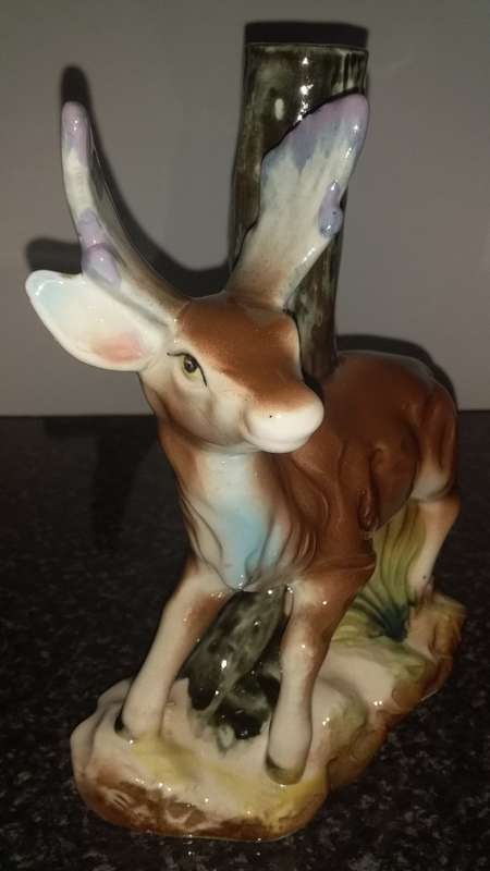 Collectable Ornament Table Lamp Holder- No Name