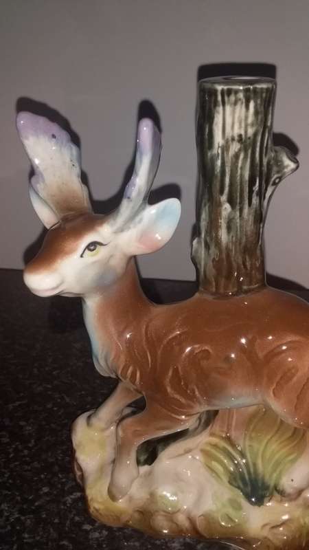Collectable Ornament Table Lamp Holder- No Name