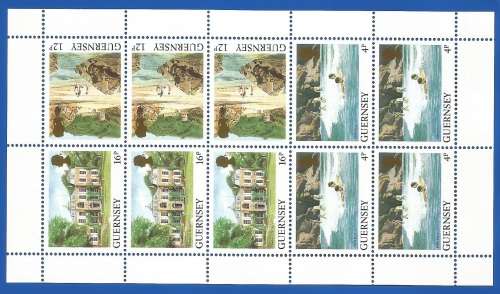 Guernsey 1984/85 Daily Stamps -MNH-Thematic-Places of Interest-Building