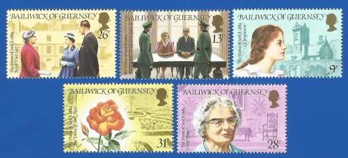 Guernsey 1984 The 100th Anniversary of the Birth of Sibyl Hathaway-MNH-Thematic-Famous People